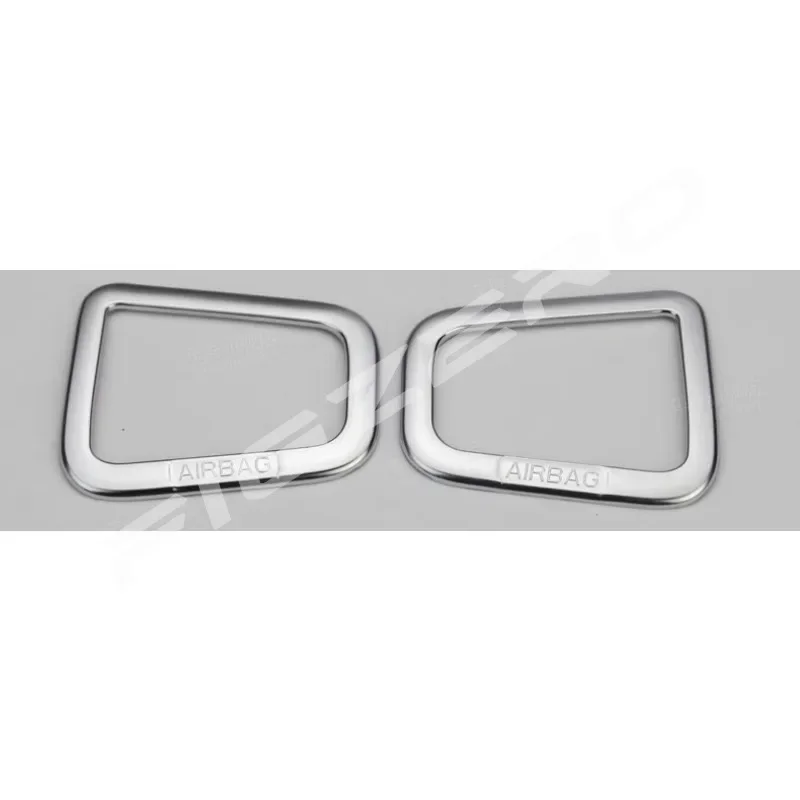 For Land Rover Discovery 4 Range Rover Sport 2010-2013 Silver Dashboard Air Vent Sequins Air Vent Trim Frame