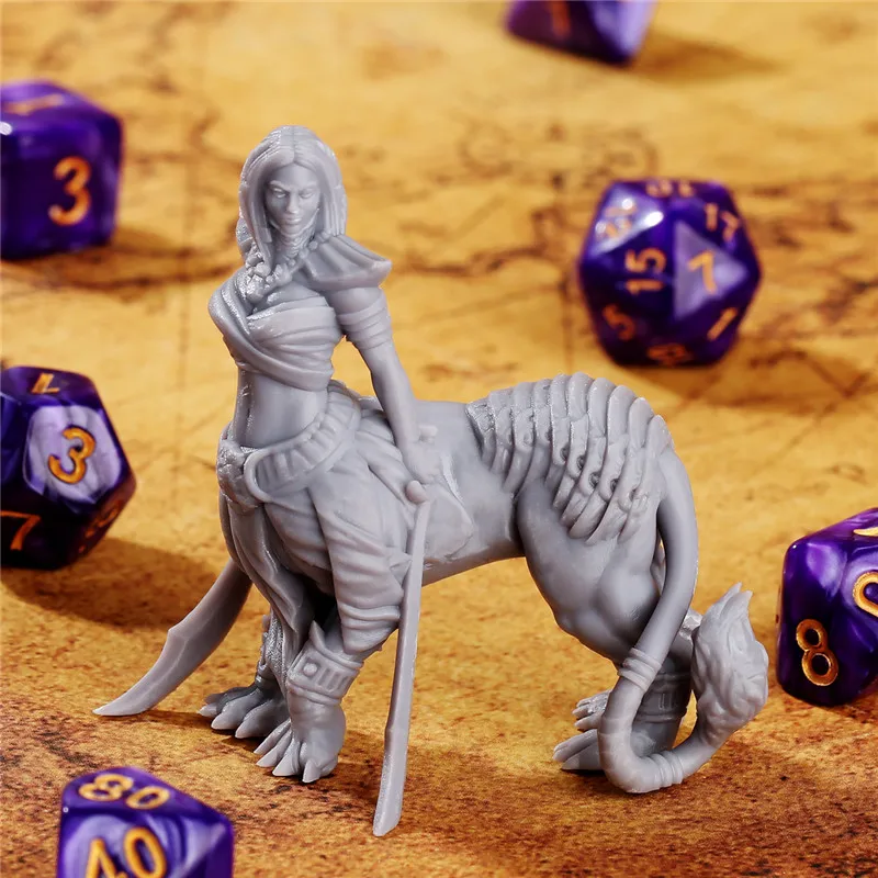 

3D ABS Printed Ramia Miniatures RPG Tiny Figures Tabletop Board Game Accessory Home Desk Decoration Models
