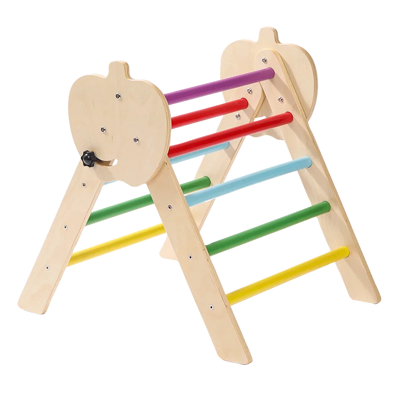 

Jungle Gym Kids Outdoor Wood Climber Play Set for Children Indoor Home Activity Game Playground Climbing Gym Kids Kids Climber