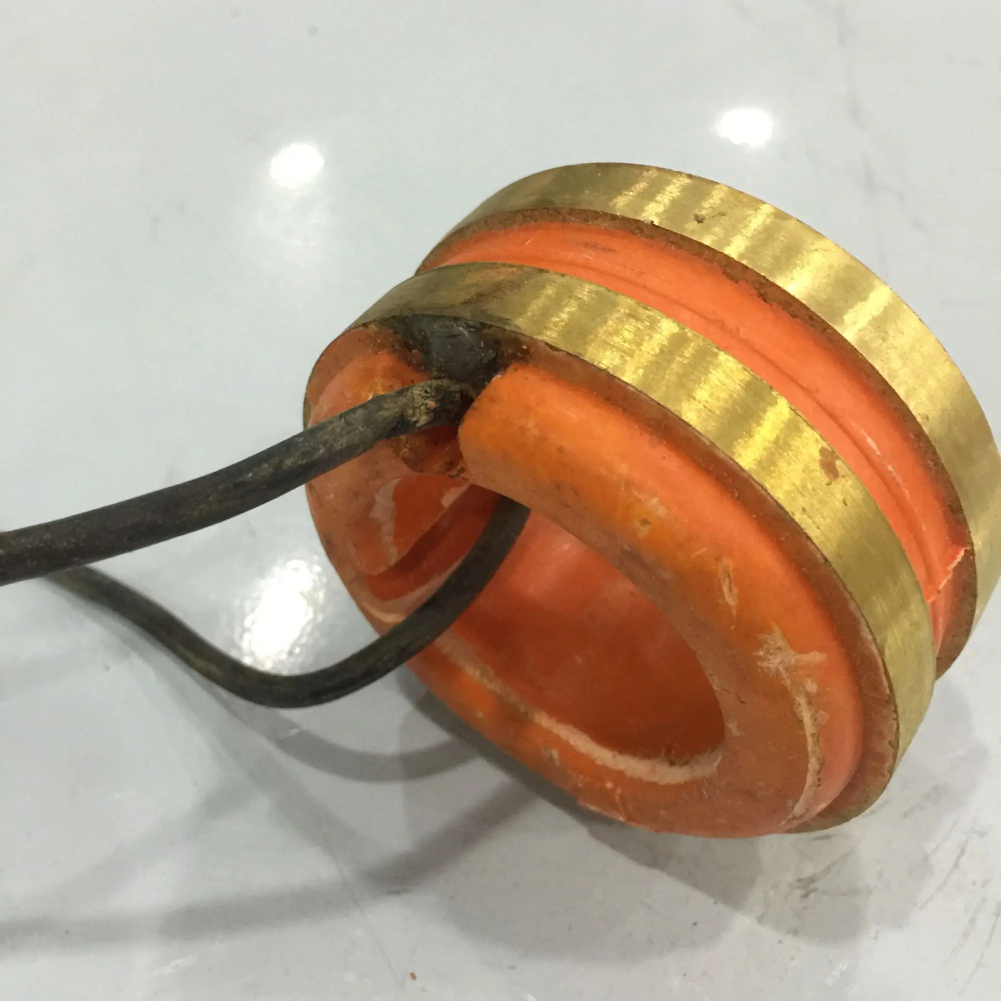 

STC generator collector ring No. 3 with wire copper ring conductive slip