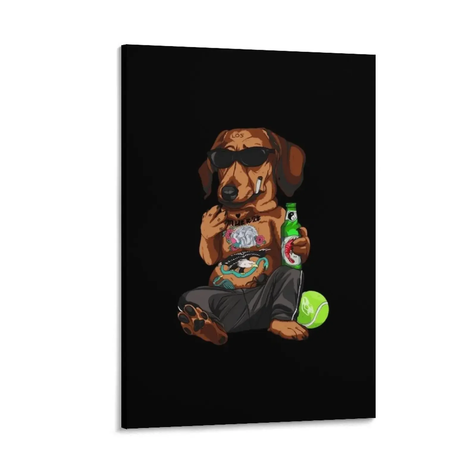 

Wiener Dawg Fanart Canvas Painting Decorative paintings bedrooms decorations decorative items for home poster anime