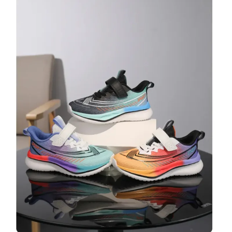 Модные студенческие кроссовки Молодежная спортивная обувь Тренировочная обувь для мальчиков Детские кроссовки