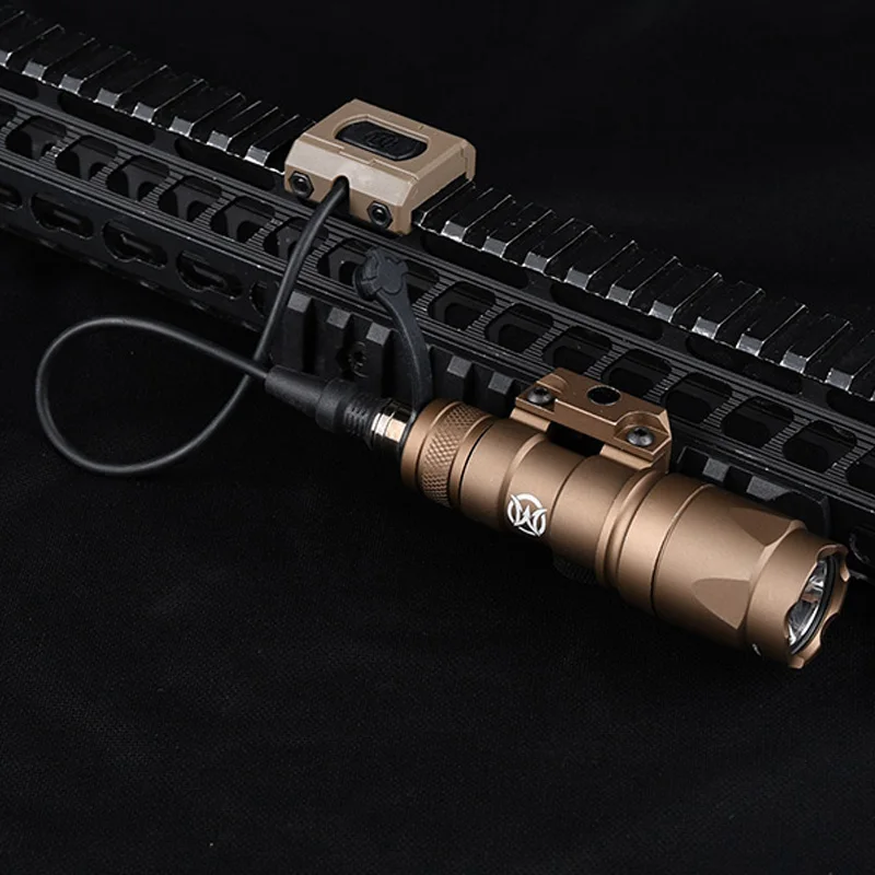 Tactical Sure Fire M300A MINI Scout Light Metal Flashlight With Modbutton Switch Airsoft Weapon light Hunting Rifle Lanterna