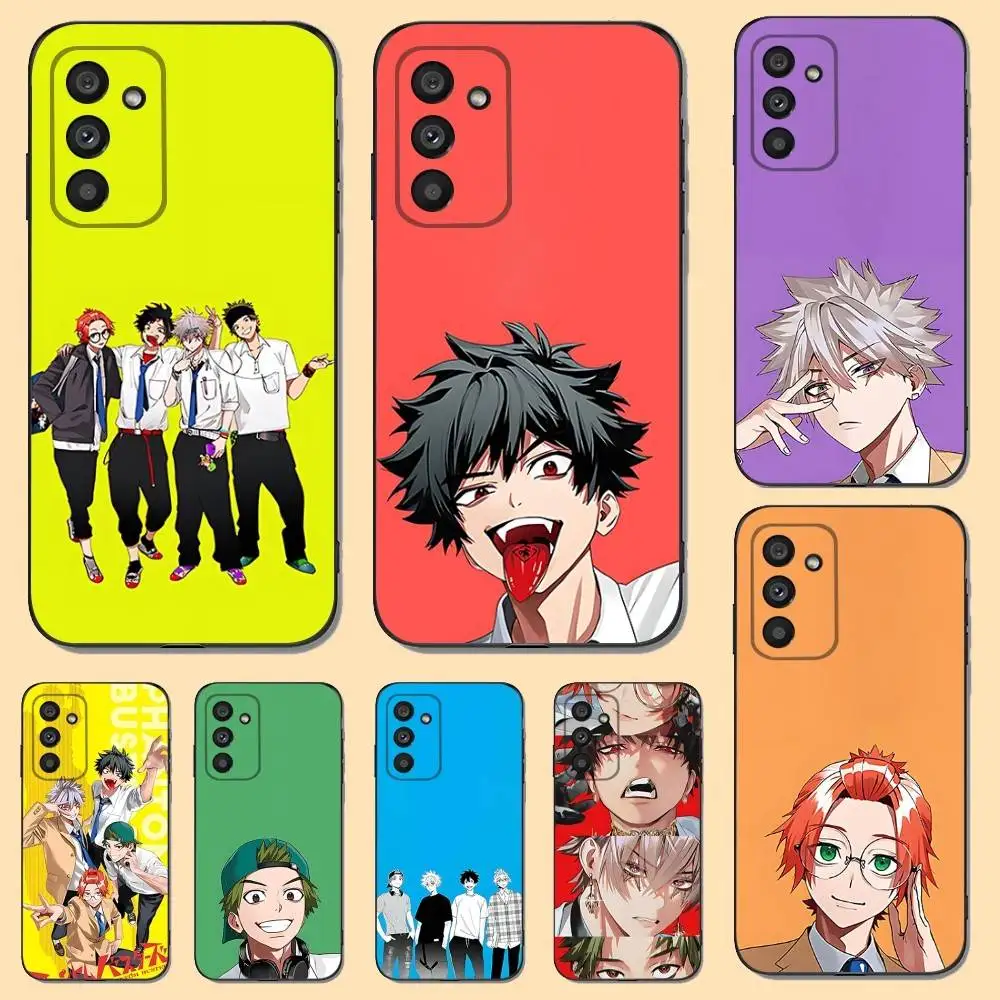 

P-Phantom Anime Busters Phone Case For Samsung S 25,24,23,22,30,21,10,9,Ultra,Plus,Lite,FE,4,5 G Soft Black Case