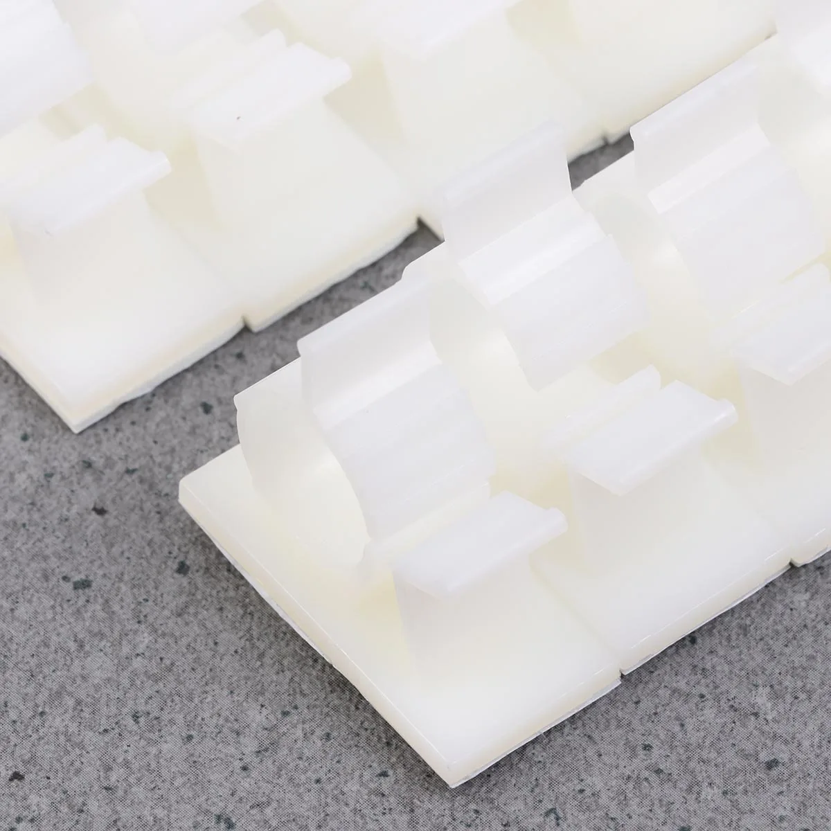 

20Pcs Wire Clips with Adhesive Backing Cord Management Clips for Desk Wall Mount Cable Organizer Clamps for Home Office Wiring