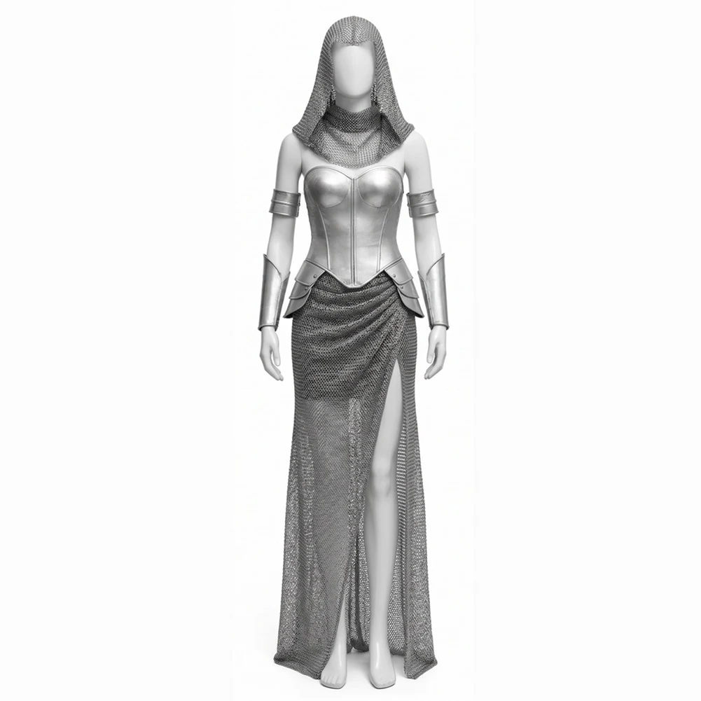 Déguisement Chevalière Médiévale Femme – Fausse Armure – photo 5