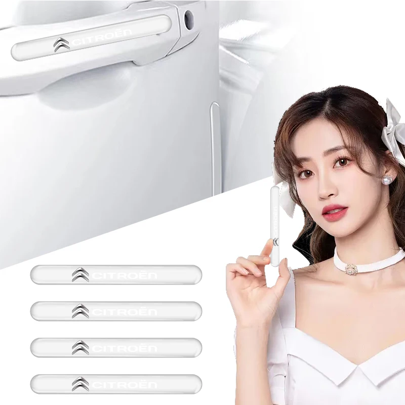 4Pcs Car Sticker Do… - image