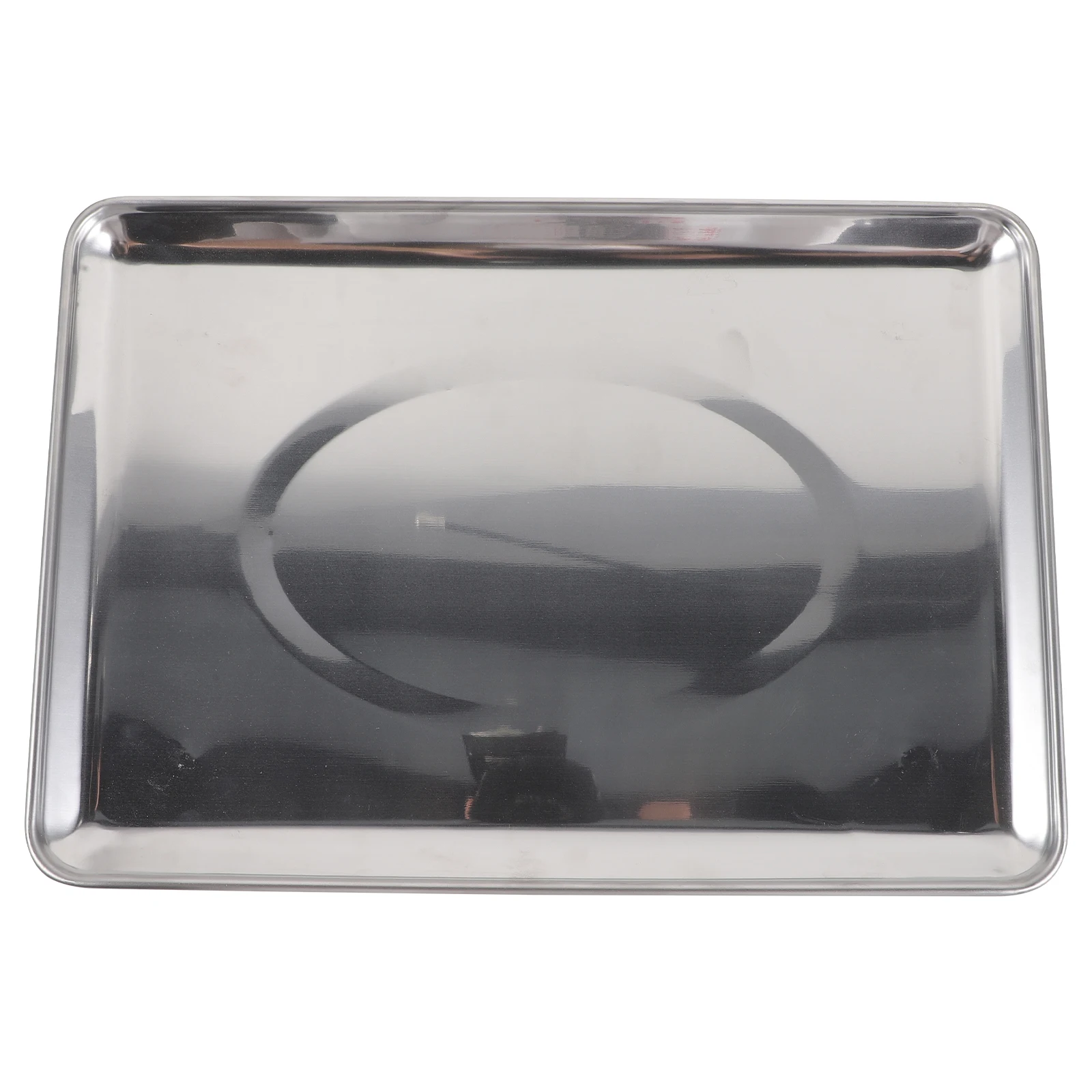 

Sturdy Metal Weighing Scale Tray Powder Kitchen Weight Pan With Support Feet Universal Compatible Accurate Measurement Reusable