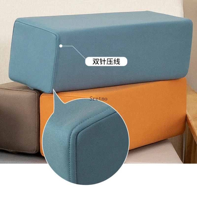 SRETNO أريكة مسند الذراع وسادة الوسائد 50D الذاكرة القطن ملء أرهات السرير وسادة مستطيلة خليج نافذة وسادة ديكورات المنزل