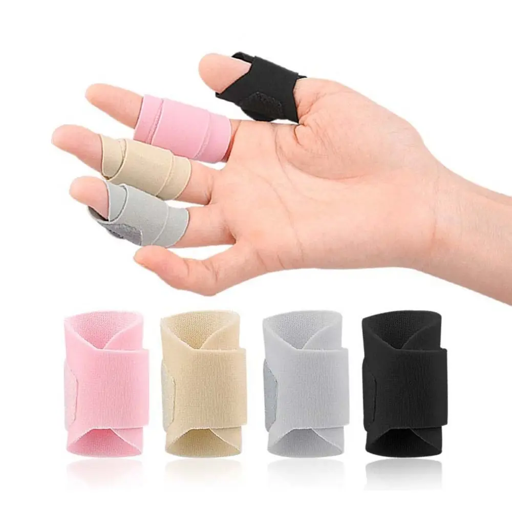 Adjustable Finger Splint Brace Thumb Protector Finger Tape Finger Straightening Corrector Reusable Guard Sleeve