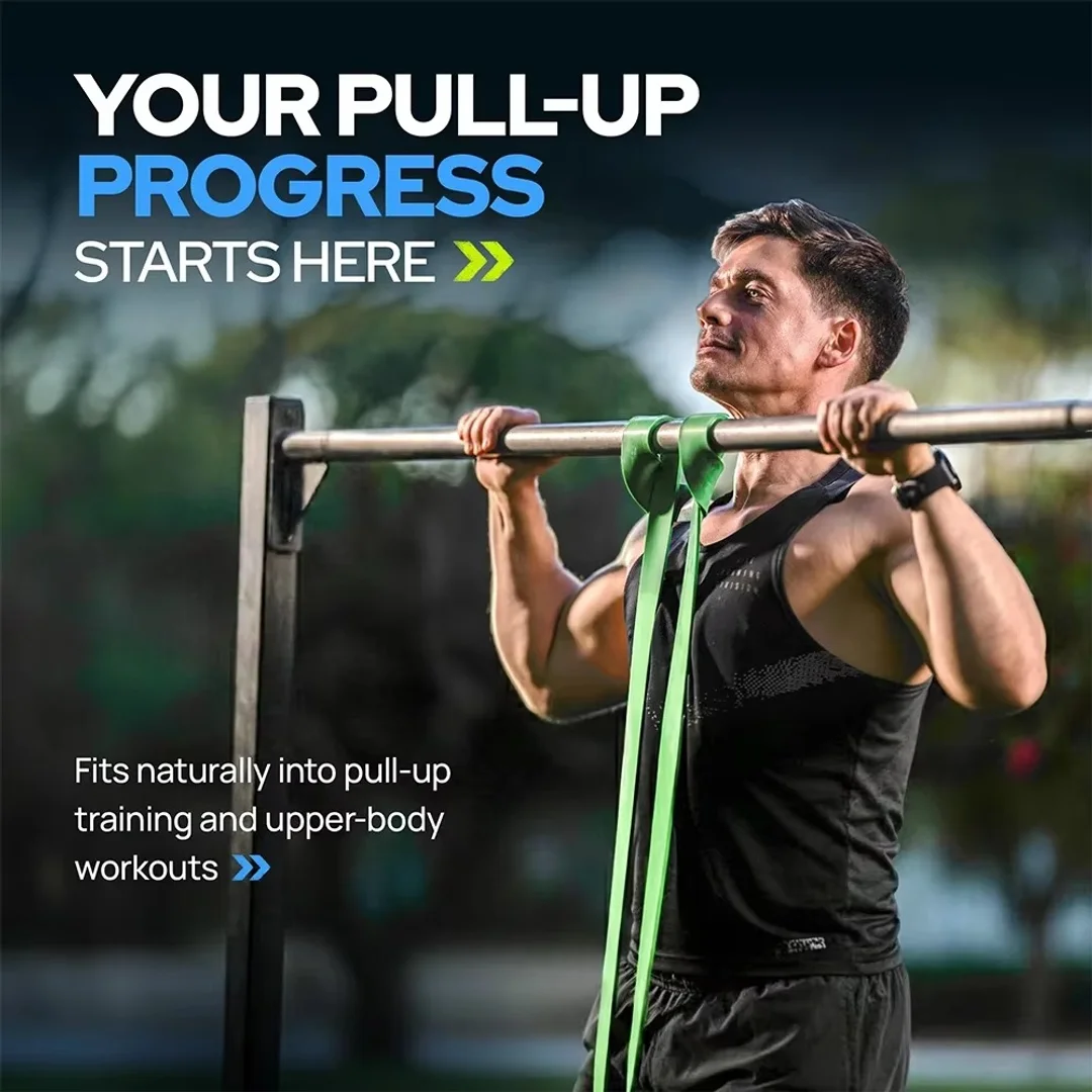 Resistance Band Set Pull Up Assistance Bands Stretch Band Resistance Heavy Workout Exercise for Physical Therapy Home Workouts
