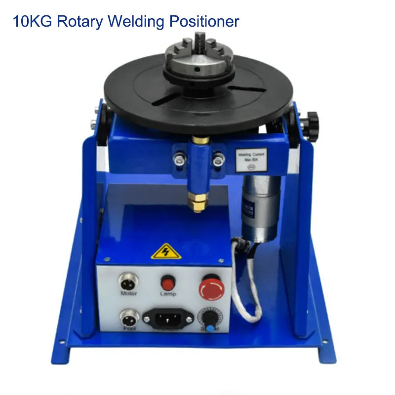 

Rotary Welding Positioner Welding Turntable 10KG Welding Positioning Machine Turntable Tilte Table For Annular Welding