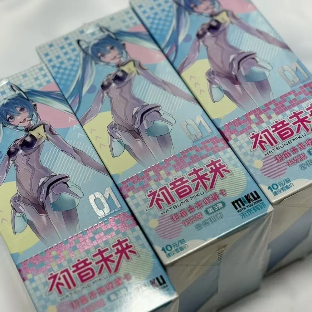 100% Genuine KAYOU  Hatsune Miku Card First Package Series Animation Game Collection Card SE Peripheral Toys Gifts