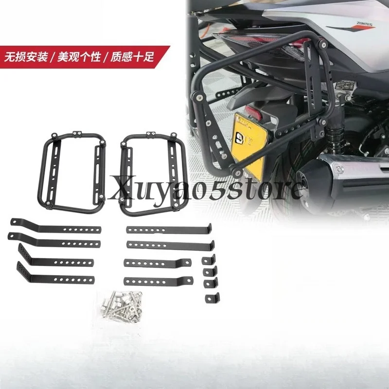 35L Motorcycles Side Saddle Bags Luggage Case Motos Aluminum Alloy Rear Trunk Waterproof Lockable Tool Box Universal 2PCS