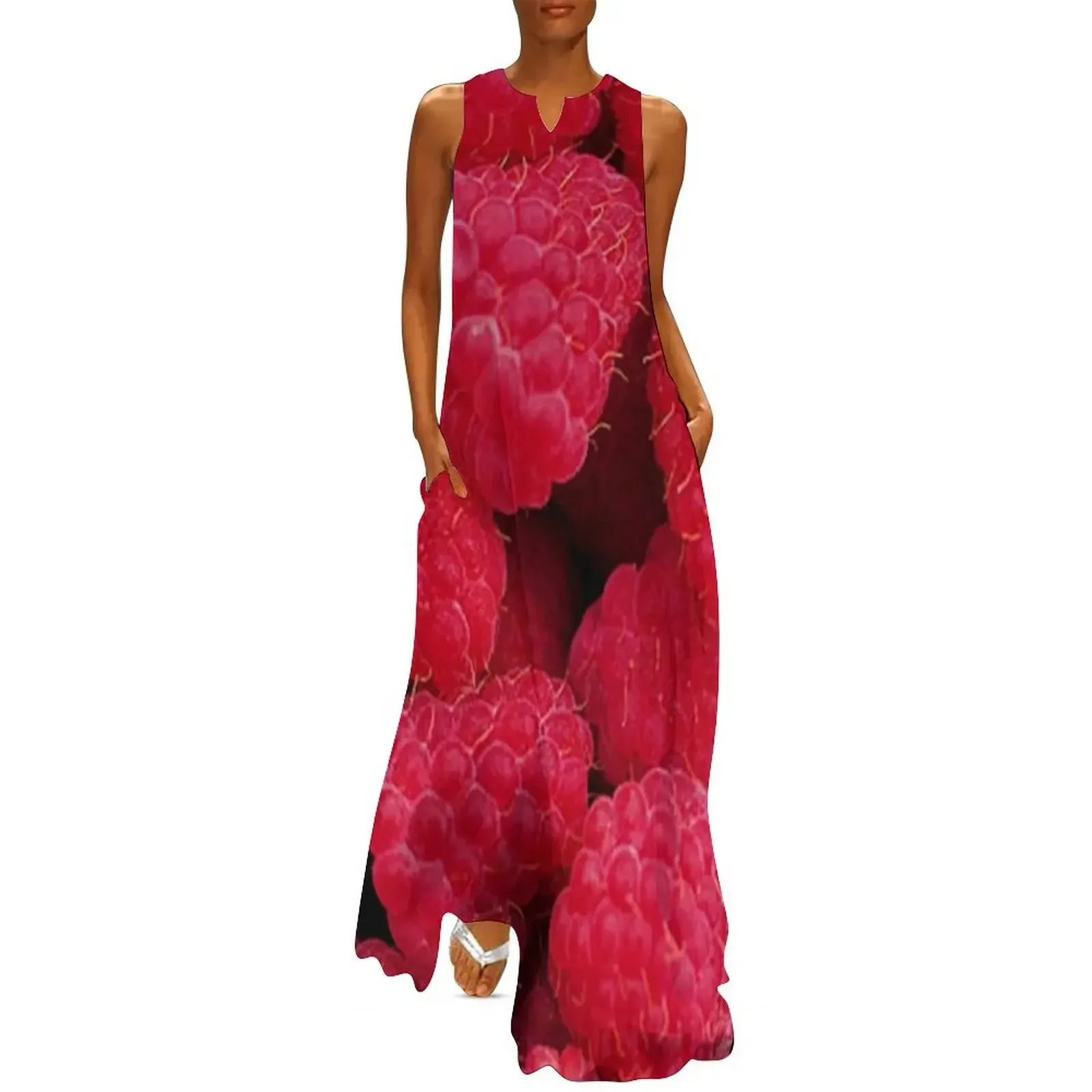 

Raspberries Long Dress summer dresses for women 2025 elegant women's dresses sale cocktail dresses luxury Dress