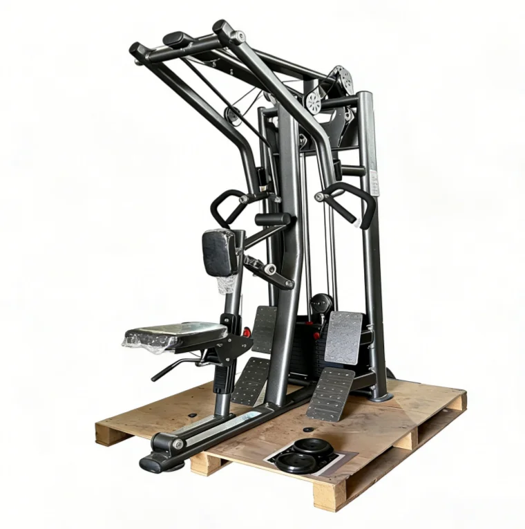 New Hot Sale High-quality Indoor Back/shoulder Exercise Equipment Professional Seated Rowing Machine Weight Blocks Steel