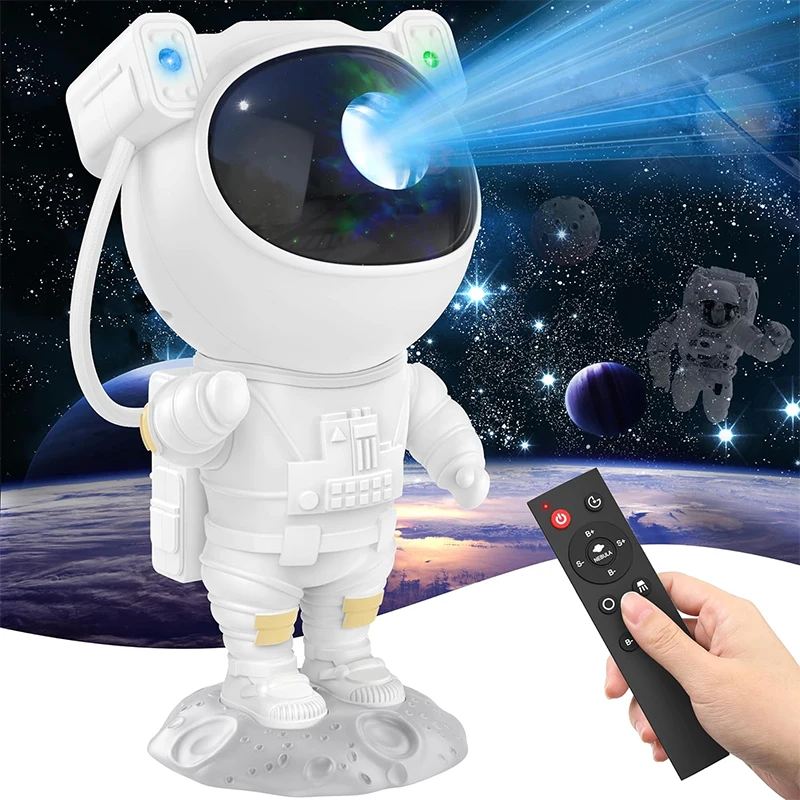 

New Astronaut Projector for Kids Bedroom, Night Light Projector Starry Galaxy Star Night Lights Projection Toys for Girls Boys