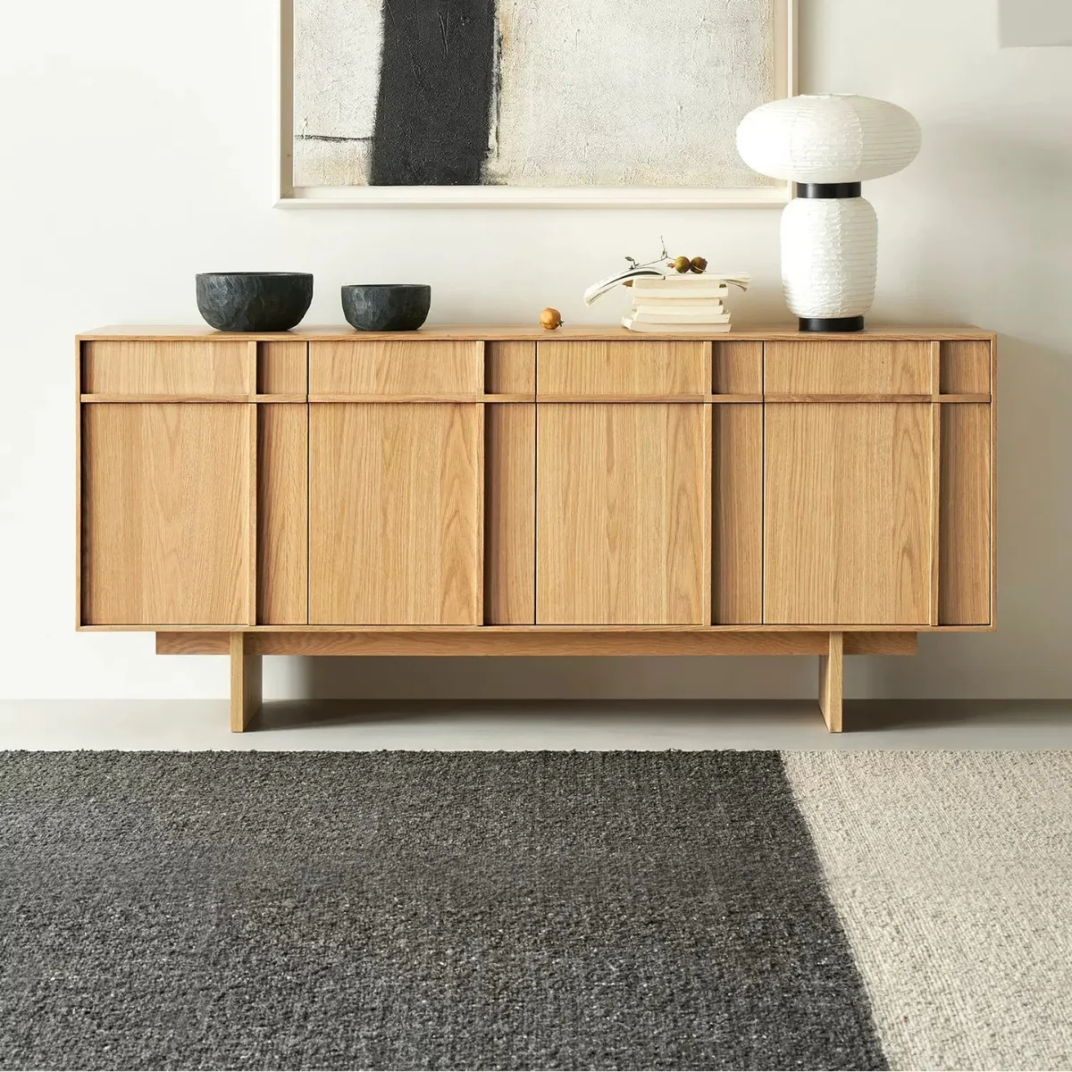 

Скандинавский комод из массива дерева, б/у шкафы, шкафы для хранения в стиле ваби-саби, комод с ящиками, тумба для гостиной из вишневого дерева