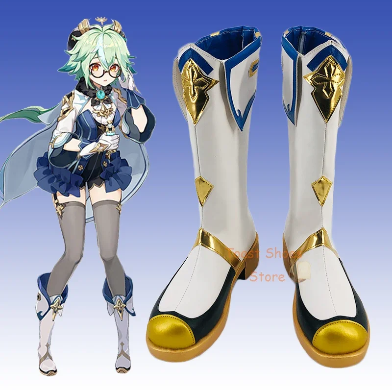 

Game Genshinimpact Sucrose Cosplay Boots Comic Game for Con Halloween Party Cosplay Costume Prop Lovely Sexy Style