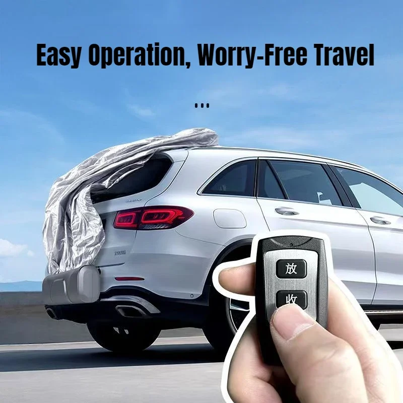 Fully Automatic Car Cover Universal Sunscreen Rainproof Dustproof and UV Resistant Car Cover
