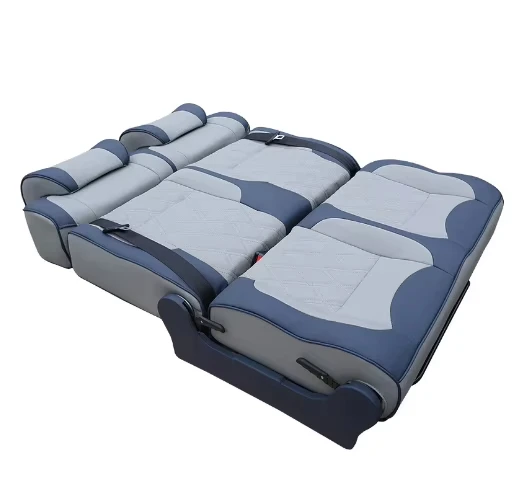 Comfortable Folding RV Camper Van Sofa Seat Bed 2 Passenger Seats for Motorhomes view 6