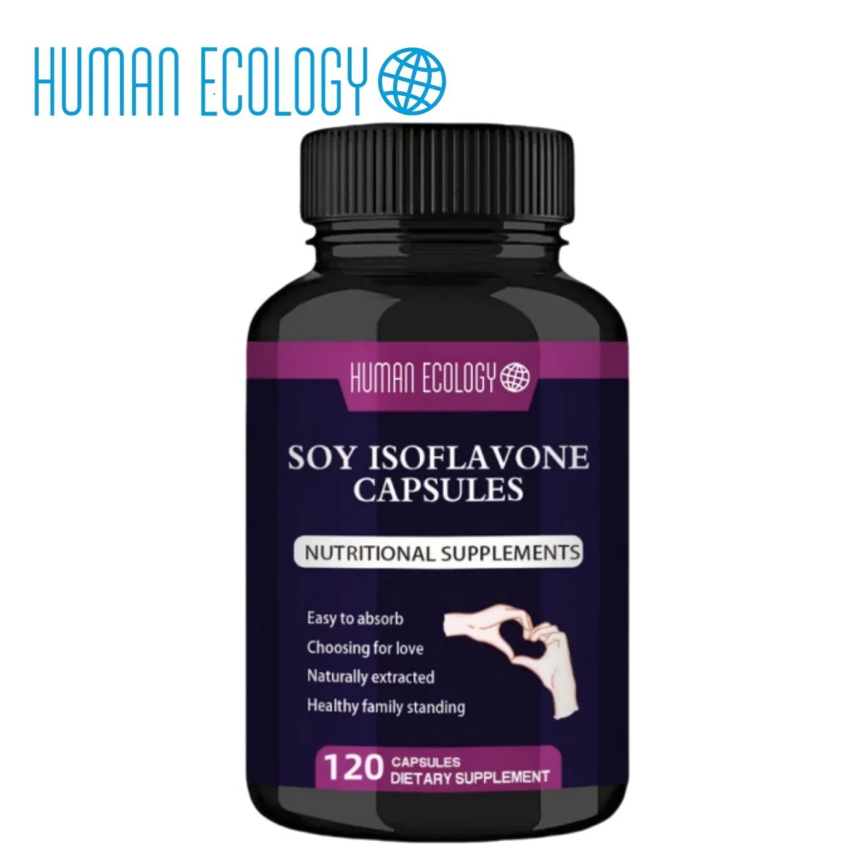 Soy isoflavones, 60mg (plant compounds specially concentrated from soybeans, such as genistein, Daidzein, and glycine)