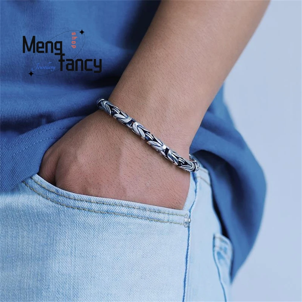 عالية الجودة الرجال السلام المنسوجة سوار العصرية الهيب هوب المتخصصة مجوهرات الأزياء والمجوهرات الرائعة الحرف اليدوية أفضل بيع شعبية #4