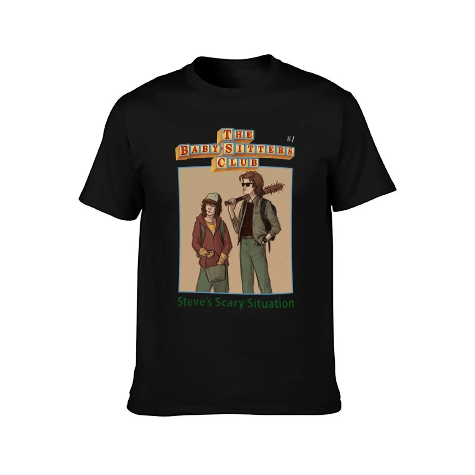 The Babysitters Club - Steve&x27;s Scary Situation Classic T-Shirt Plus Size Workout Short Sleeve Top