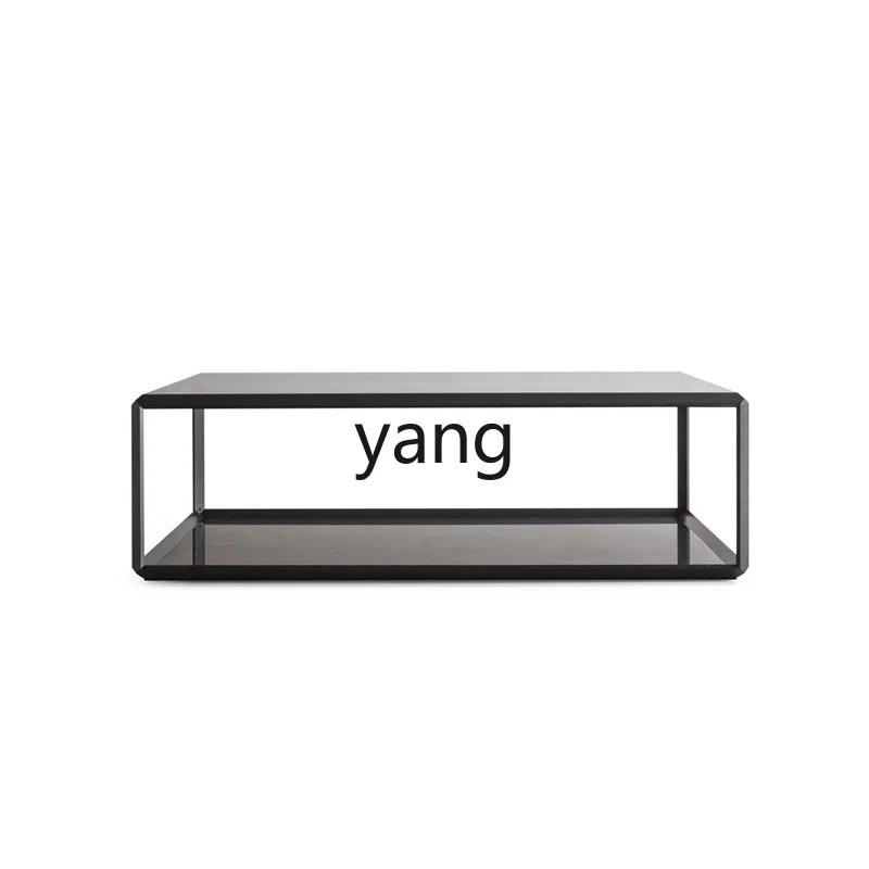 

LTT Italian Minimalist Tempered Glass Coffee Table Light Luxury Minimalist Coffee Table Living Room Home Coffee Table