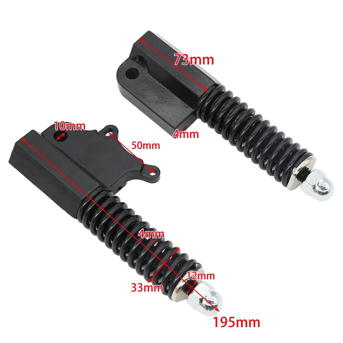 Kugoo 10 Inch M4 Electric Scooter front shock absorber Spring Shock Absorber Suspension Spring Rebound Damping Skateboard Parts