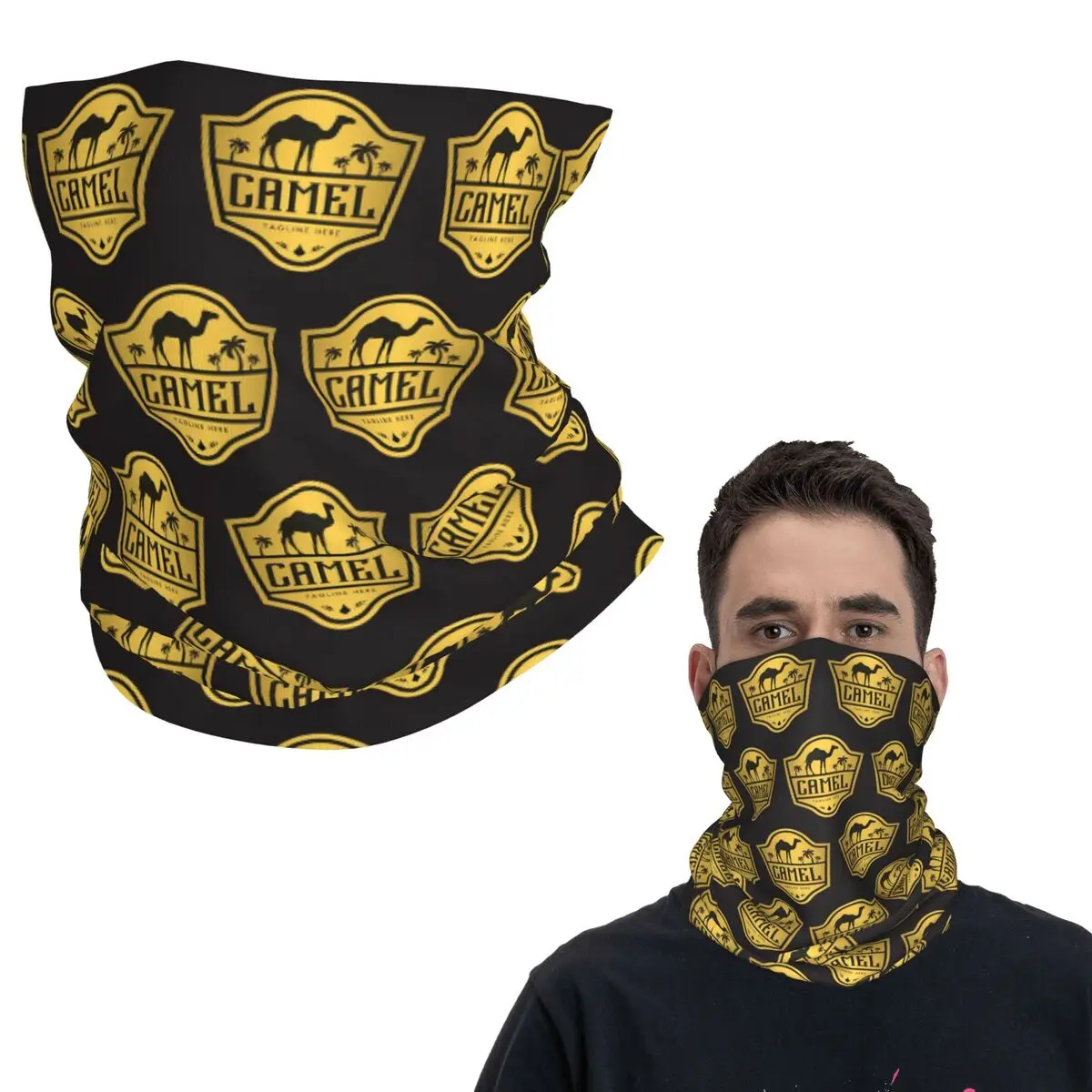 

Бандана Camel Trophy, шарф с принтом для лица, многофункциональная повязка на голову для мужчин, женщин, взрослых, зима