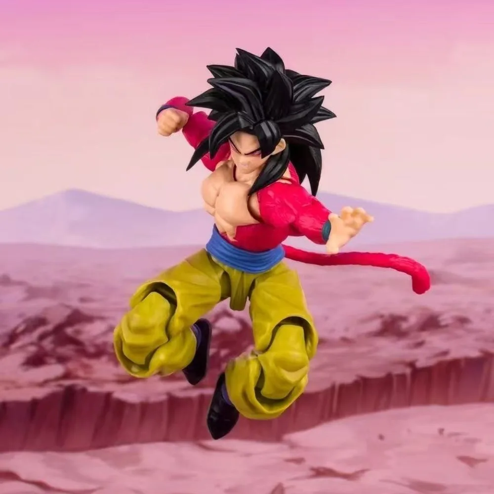 Demoniacal Fit Dragon Ball Super Saiyan SSJ4 Son Goku Untamed Power Articulated Action Figure Collectible Model Toys Gifts view 5
