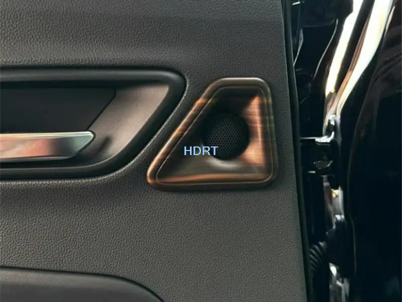 Car Styling Window Control Panel Air Outlet Gear Steering Wheel Sticker Peach Wood Interior For Toyota Crown SportCross 2023 +