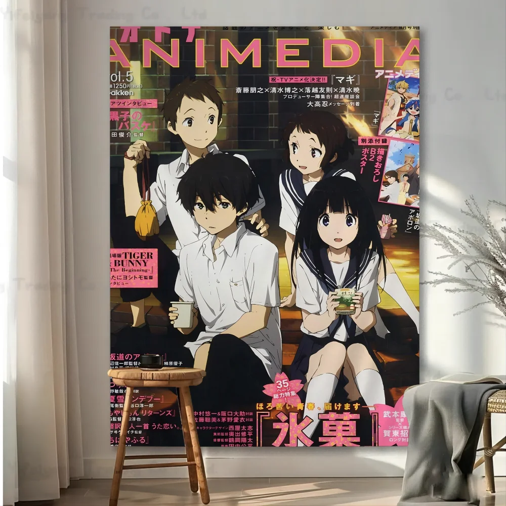 

Anime Hyouka Chart Tapestry Art Science Fiction Room Home Decor Cheap Hippie Wall Hanging