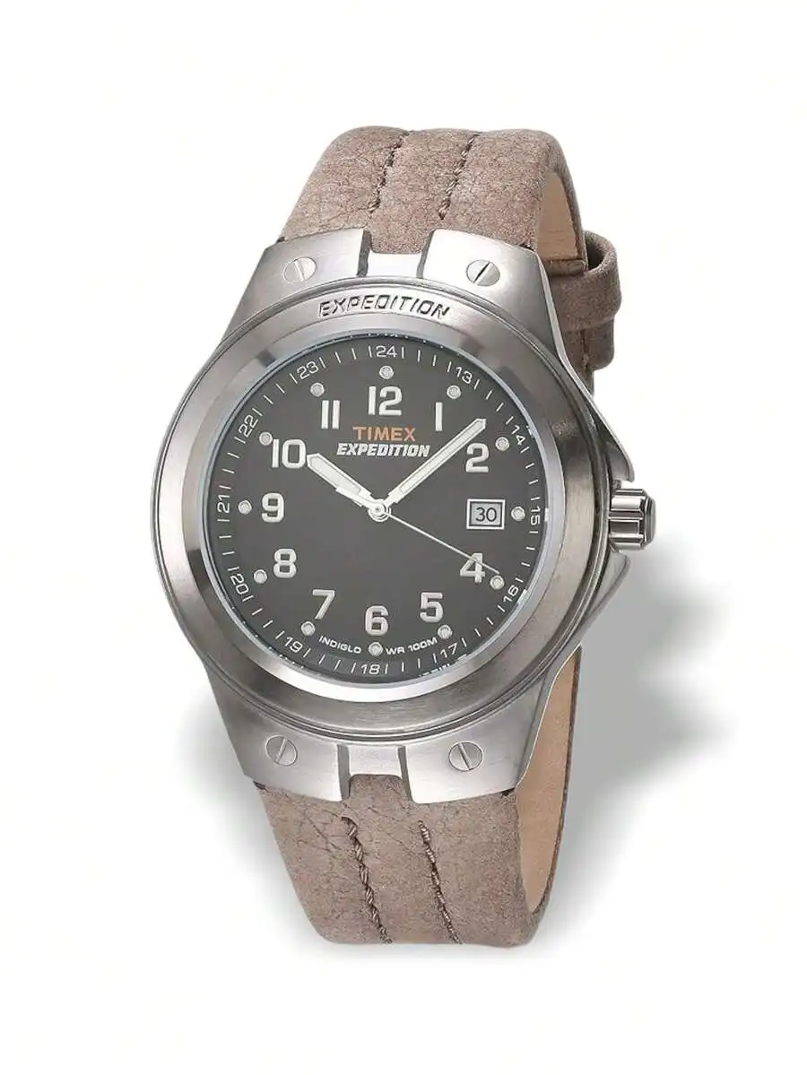 Timex Stainless Steel Men's Quartz Watch T49631 Waterproof Summer Casual Outdoor Adventure Driving Poolside Beach Travel