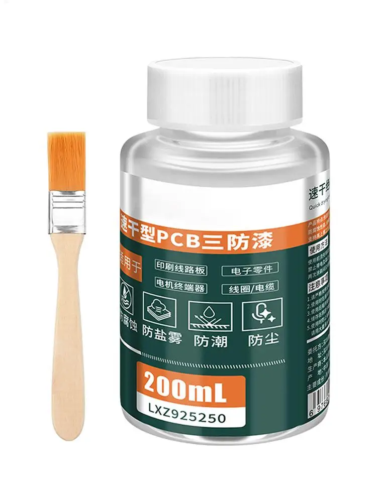 Clear Conformal Coating Moisture Proof PCB Circuit Board Protective Paint Electronic Repair Waterproof Insulation Sealant