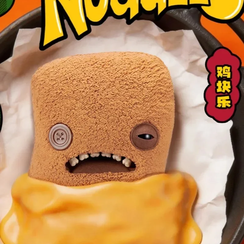 Fuggler Bigg Nuggets Series Ugly Cute Fried Chicken Nugget Original Plush Toys Monster Dolls Funny Weird Gift Collectors 40CM