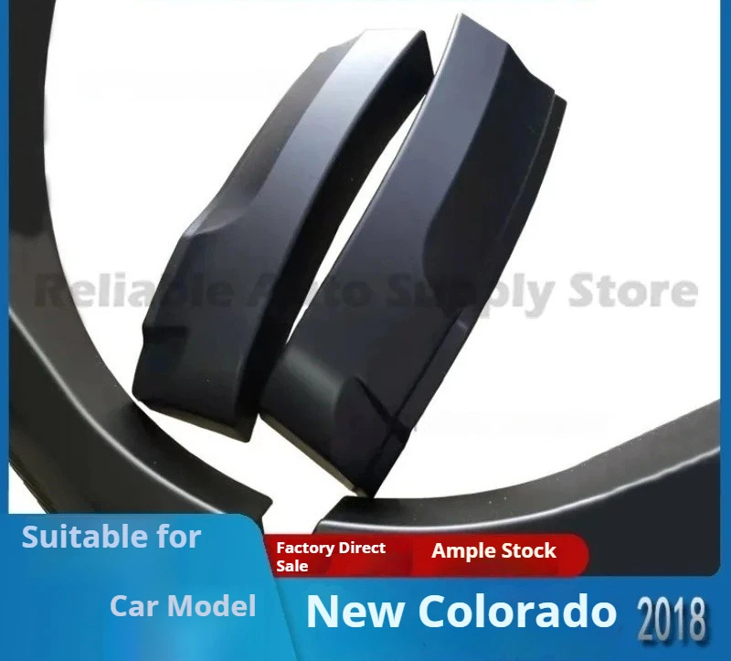 لسيارة شيفروليه كولورادو بيك اب 2018 عجلة السيارة قوس صب حماية قطاع ترقية الجسم المضادة للخدش الحرس الطين اللوحات أفضل الأسعار