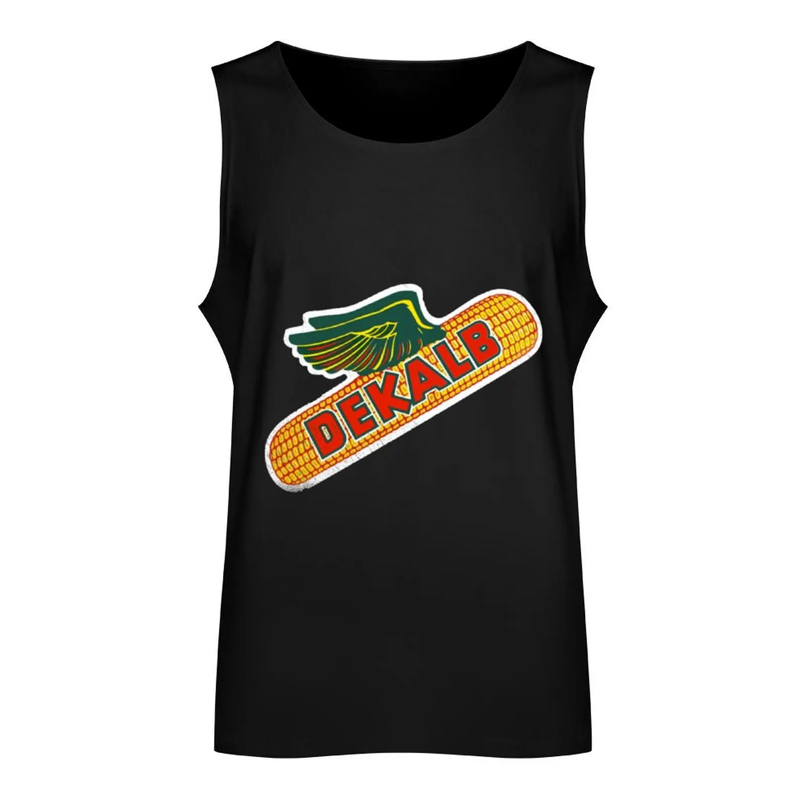 Dekalb Corn Seed USA Tank Top sexy clothes men Men's vest Men's fitness t-shirt