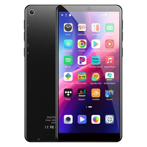 16GB/144GB MP3 Player with 13MP Camera, 5.5' with Bluetooth and Wi-Fi, Android 13.0, Spotify, Deezer and Play Store