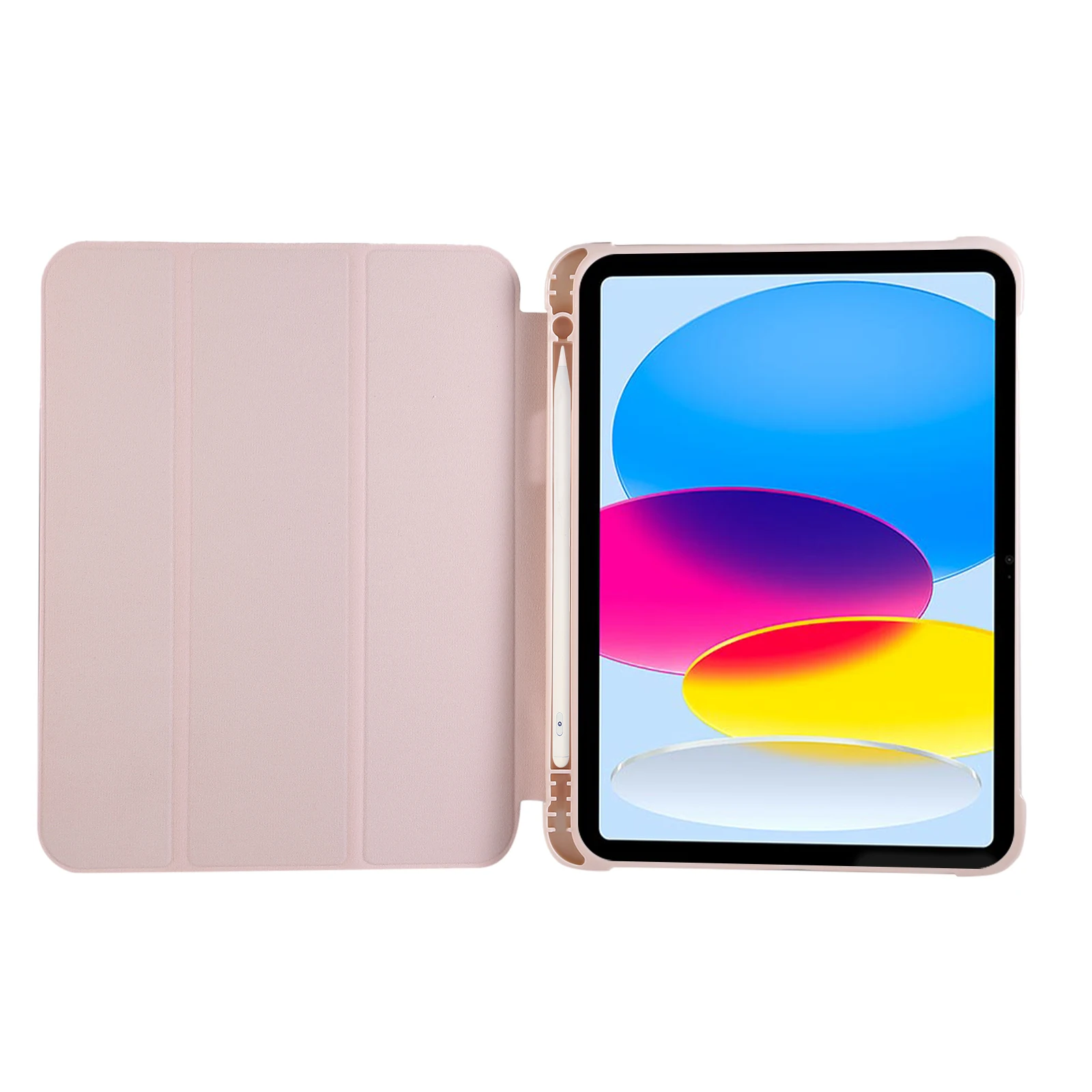 حافظة لجهاز iPad 9th Generation 2021، حافظة الجيل الثامن السابع لجهاز iPad (إصدار 20220/2019)، حافظة 10.2 بوصة مع حامل قلم