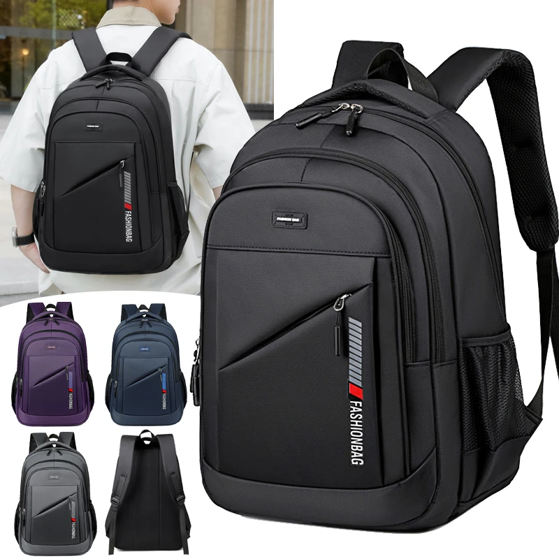 

Large Capacity Travel Dual-Shoulder Backpacks Multi Pocket Backpack Durable Laptop Bag School Bags for High School Student