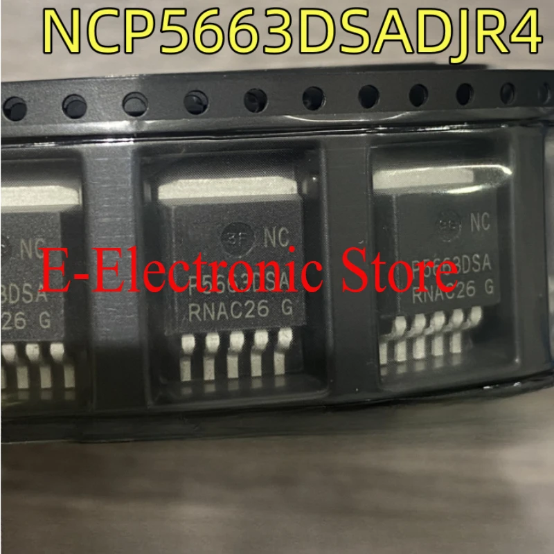 10PCS/LOT NCP5663DSADJR4  P5663DSA TO263-5 Low Output Voltage,  3.0 A   LCD Liquid Crystal Module