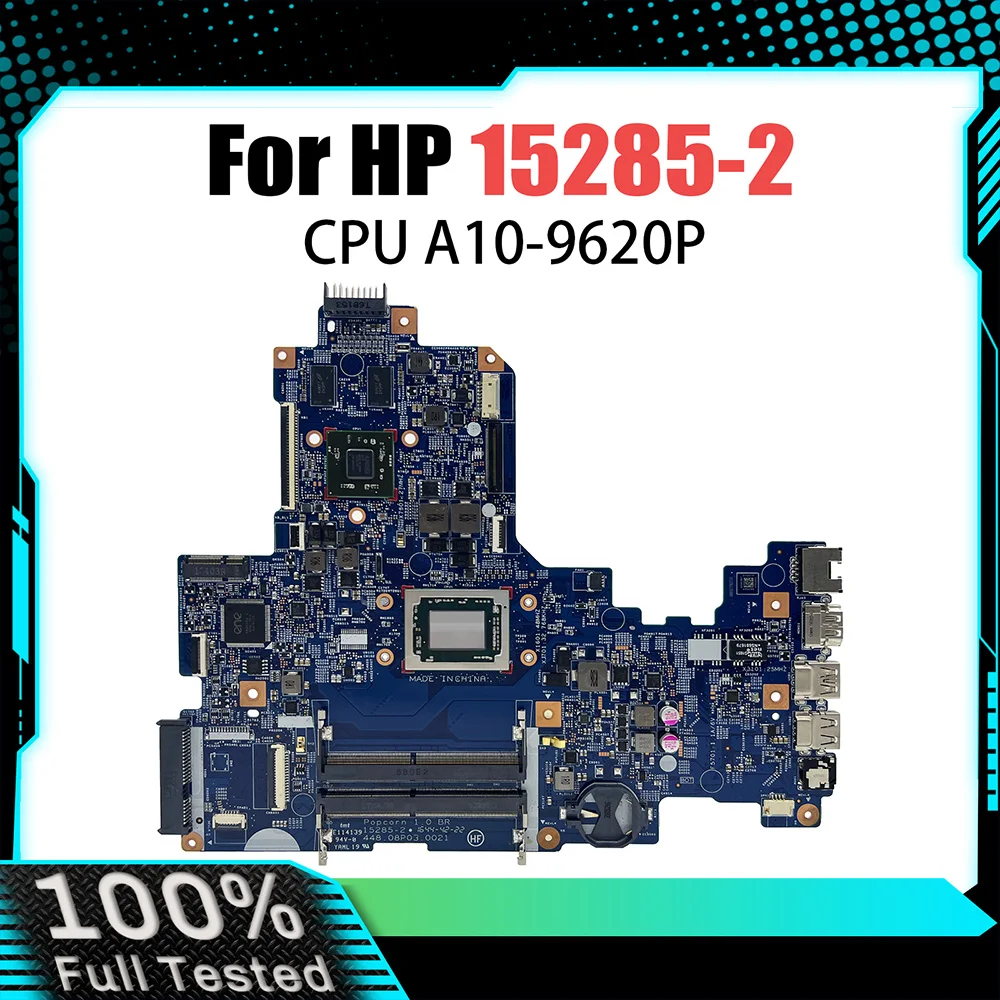 

For HP 17-Y 17Z-Y Notebook Motherboard 15285-2 DDR4 With A10-9600 CPU 856769-601 100% Test Works Properly