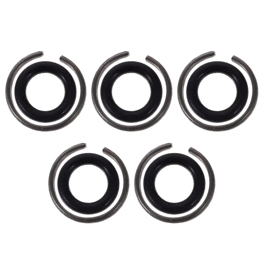 

5 Sets Wrench Replacement Impact Friction Retaining Ring With O-Ring Impact Wrench Socket Retainer Tool Parts Rubber Retaining