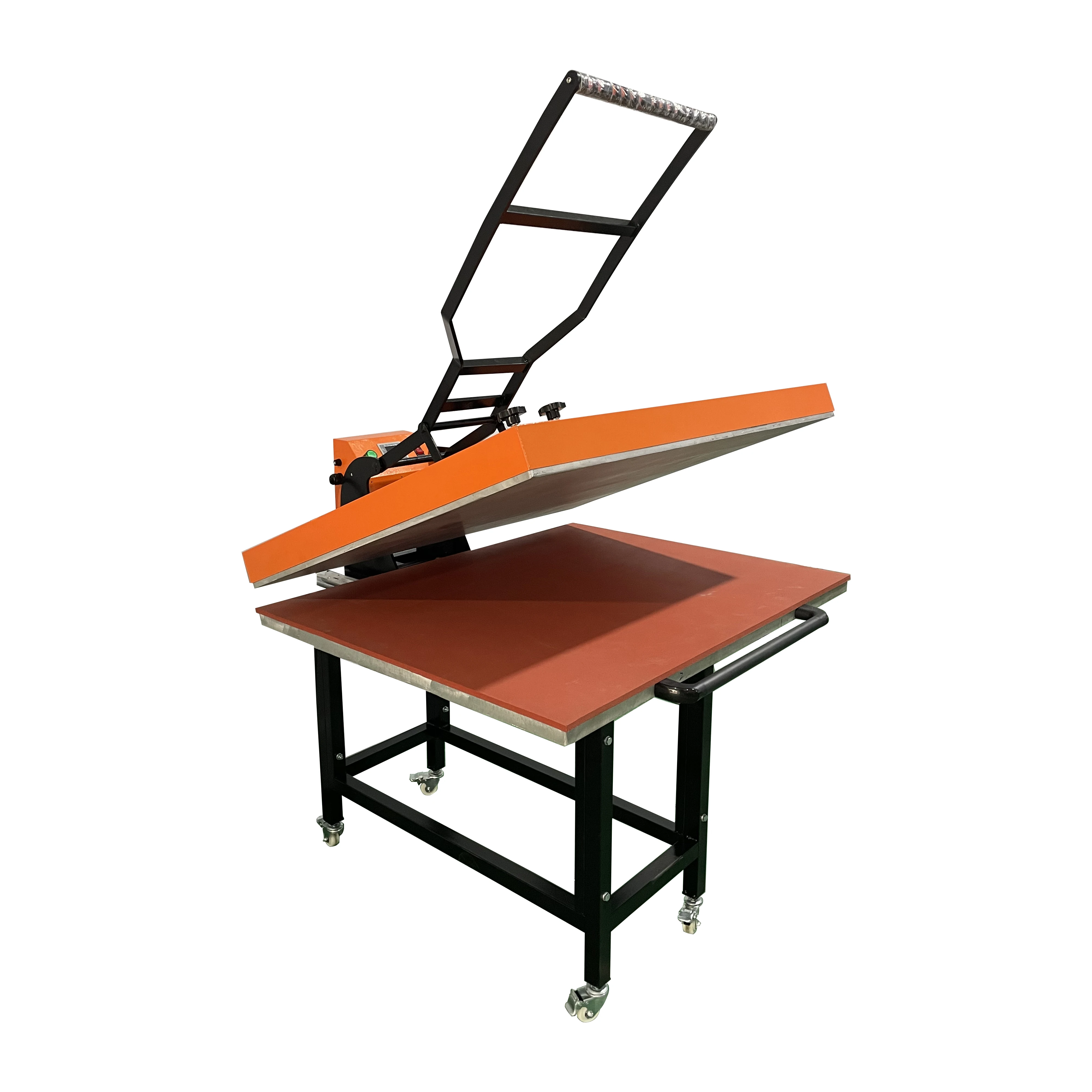 New 80x100 cm Manual Pull Out Flatbed Heat Press Machine (Flatbed Printer) for Garment Large Size Mouse Pad Clothing Sublimation