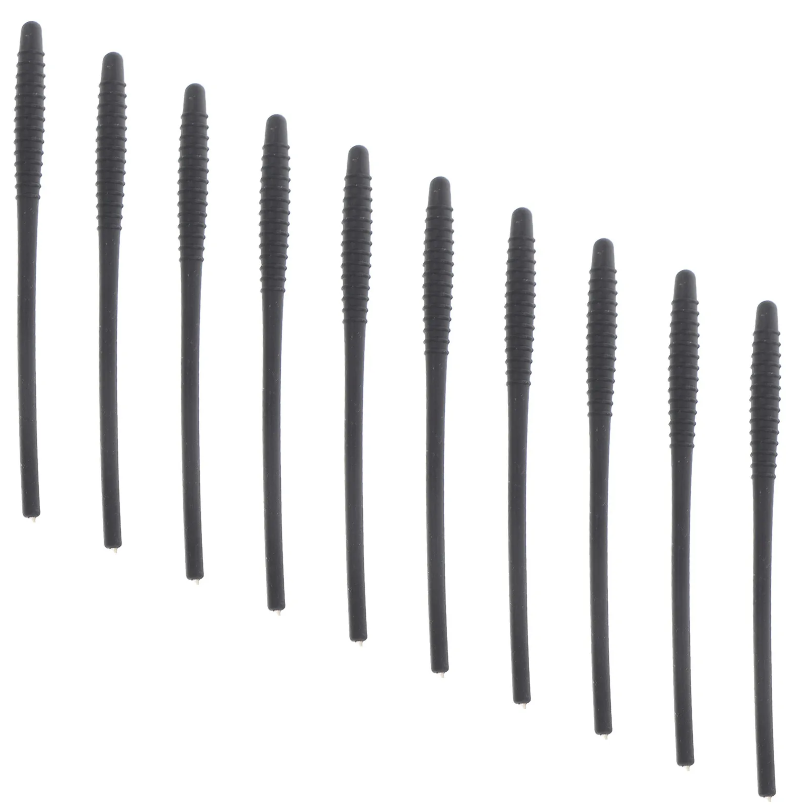 10Pcs Soft Silicone Eyeglass Temple Retainers Anti-Slip Secure Fit Easy Install Versatile Use Replacement Tips for All Frame
