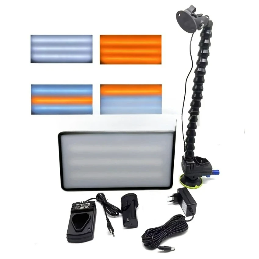 12V Lithium Battery Wireless Led Lamp Checking Tool Cordless Dent Light For Car Paintless Dent Repair Tools with charger