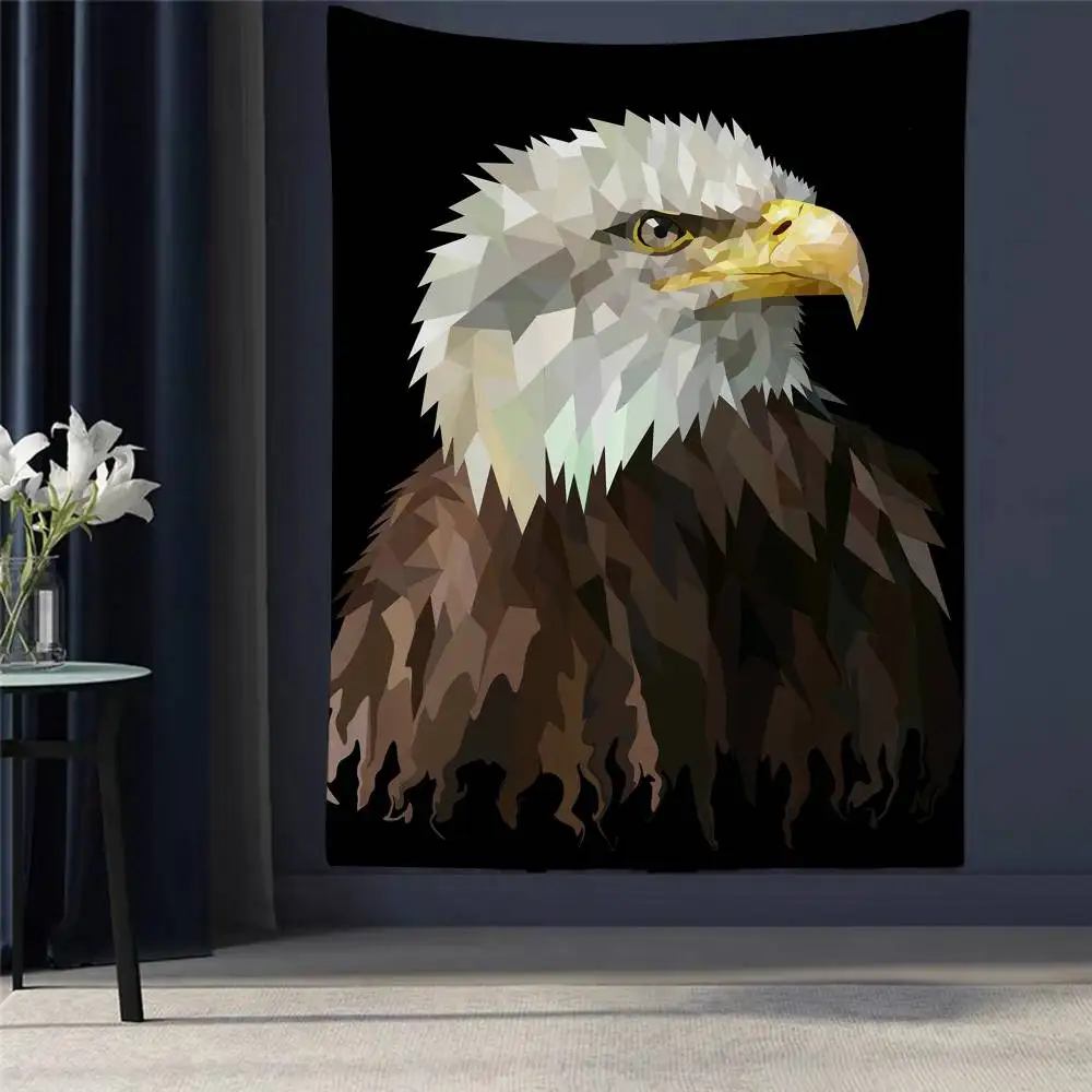 

Eagle Portrait Tapestry Art Printing Art Science Fiction Room Home Decor Wall Art Decor