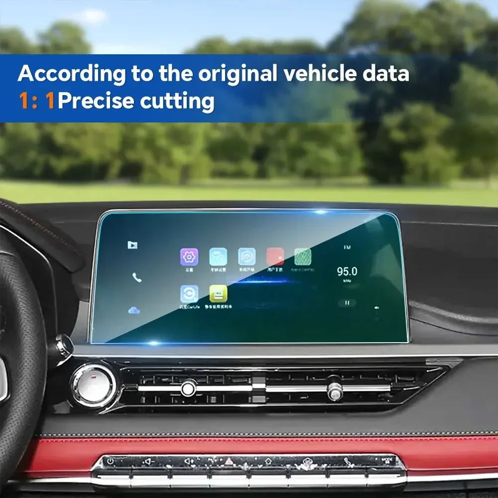 PFCC For Chery Tiggo 7 Pro 2020-2024 TPU Car Navigation Screen Film Gearbox Protective Sticker Anti-scratch Interior Accessories